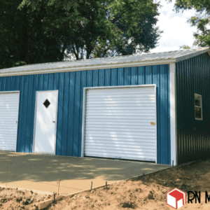 Metal Garage 24x36x10