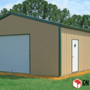 Metal Garage 24x51x12