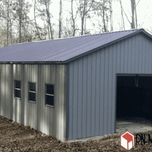 Metal Garage 24x61x10