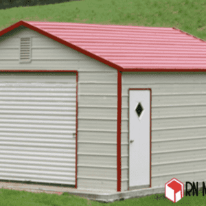 Metal Garage 24x26x9